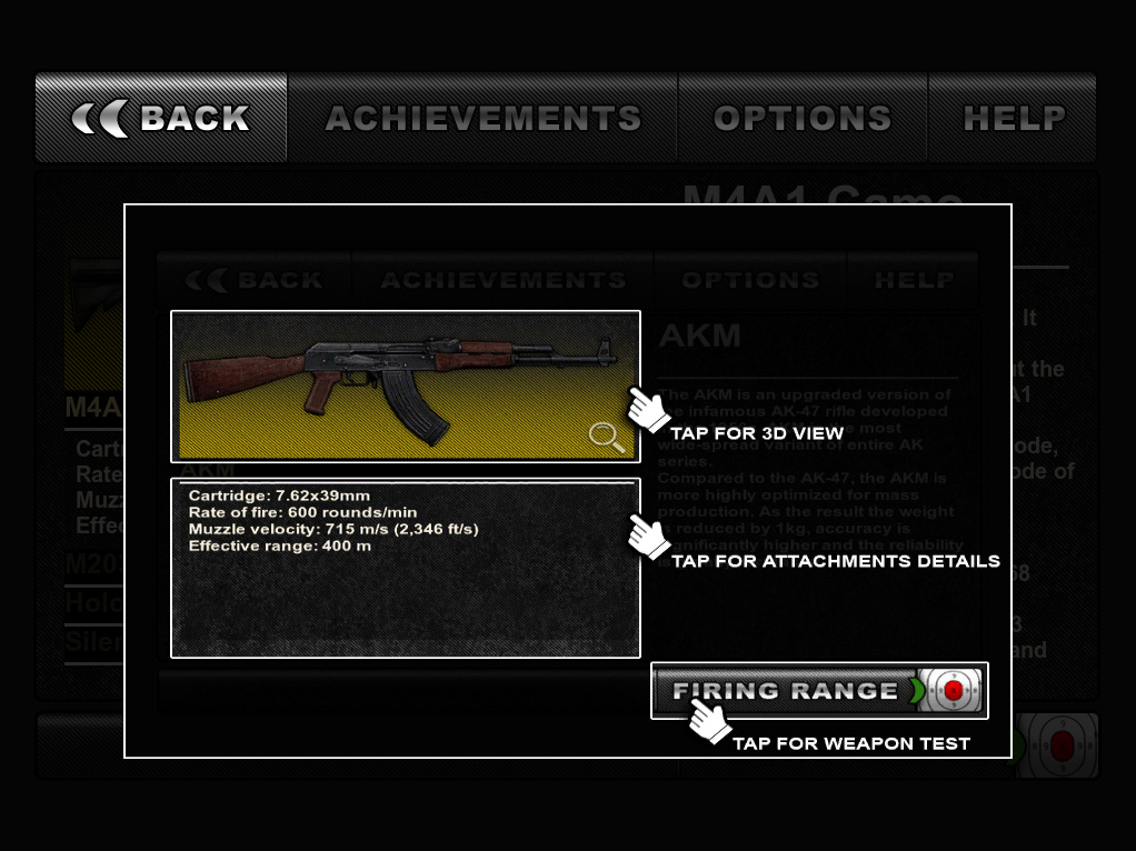 ARMA 2: Firing Range ingame screenshot