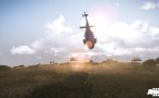 Arma 3 Screenshot :: Taking off from the LZ Maxwell.