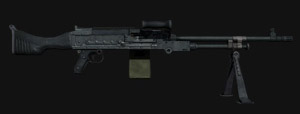 L7A2 GPMG Caliber: 7.62x51mm NATO