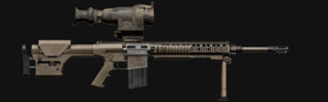 M110 Sniper rifle Caliber: 7.62x51mm NATO