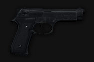 M9 - Semi-automatic pistol Caliber: 9x19 mm