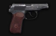 Makarov PM - Semi-automatic pistol Caliber: 9x18 mm