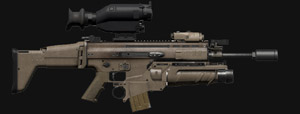 Mk16 EGLM TWS - Assault rifle Caliber: 5.56x45 mm